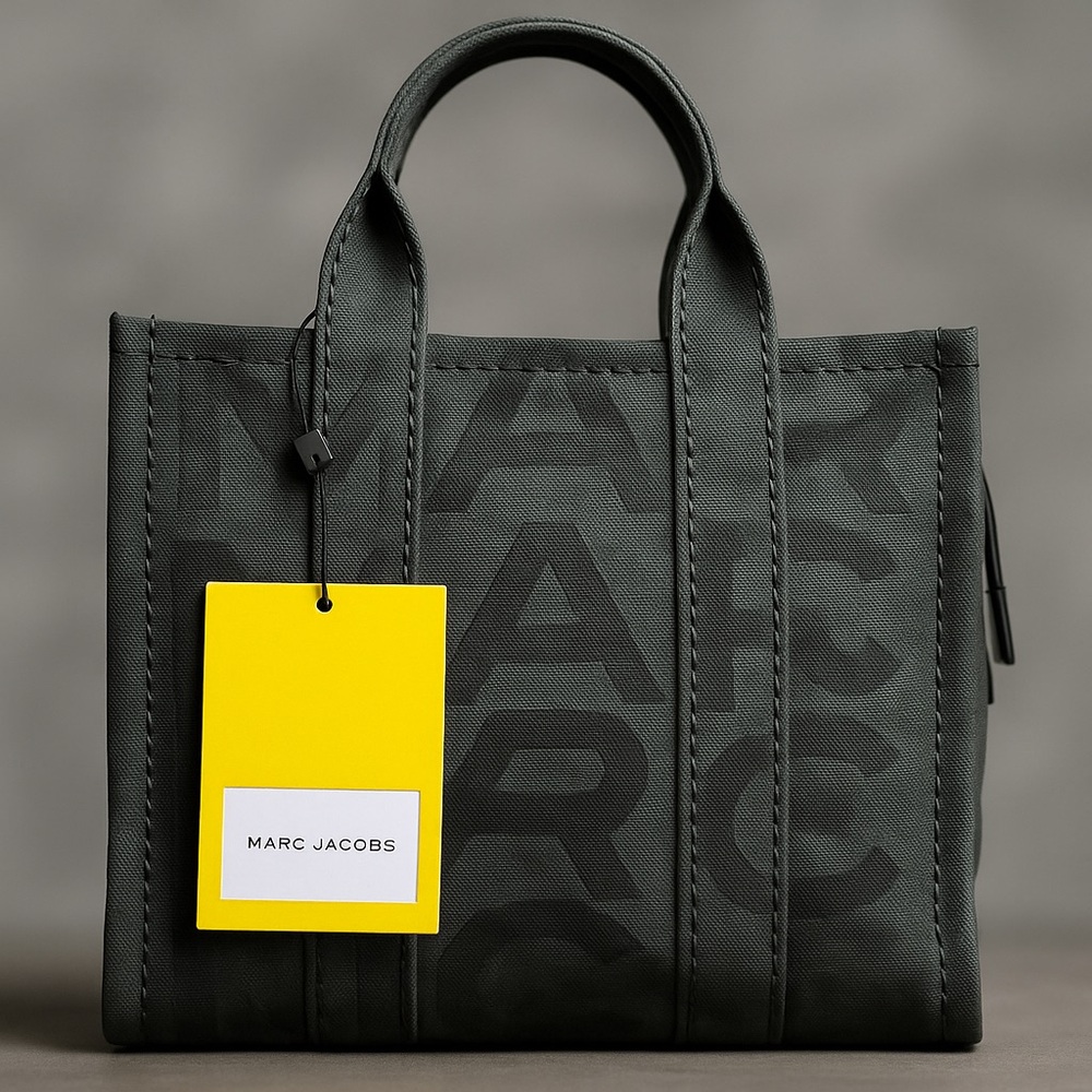 🎁 Marc Jacobs Mini Traveler Tote Bag - Monogram Shadow Print 🫶🏻